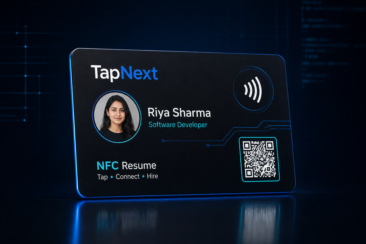 NFC Resume Card