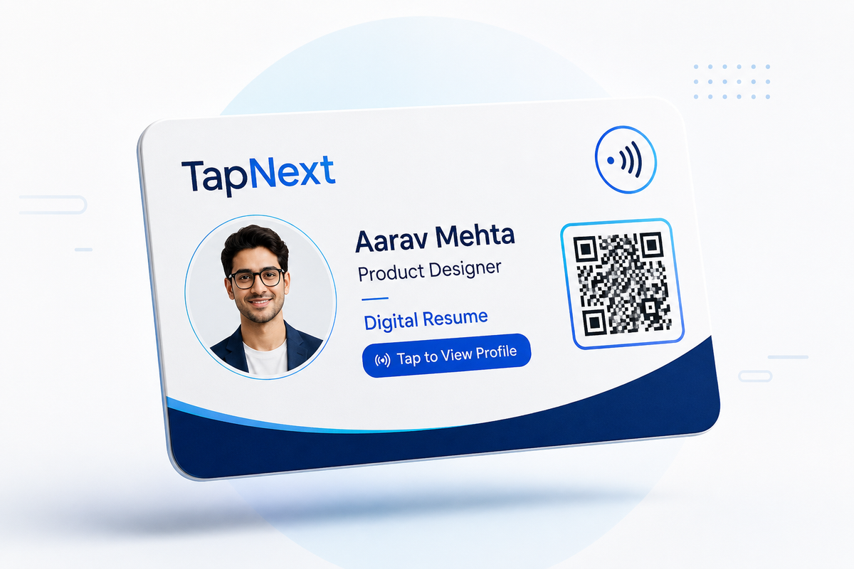 NFC Resume Card
