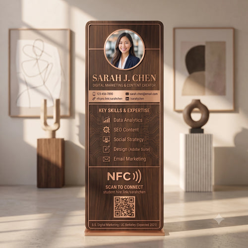 NFC Resume Card