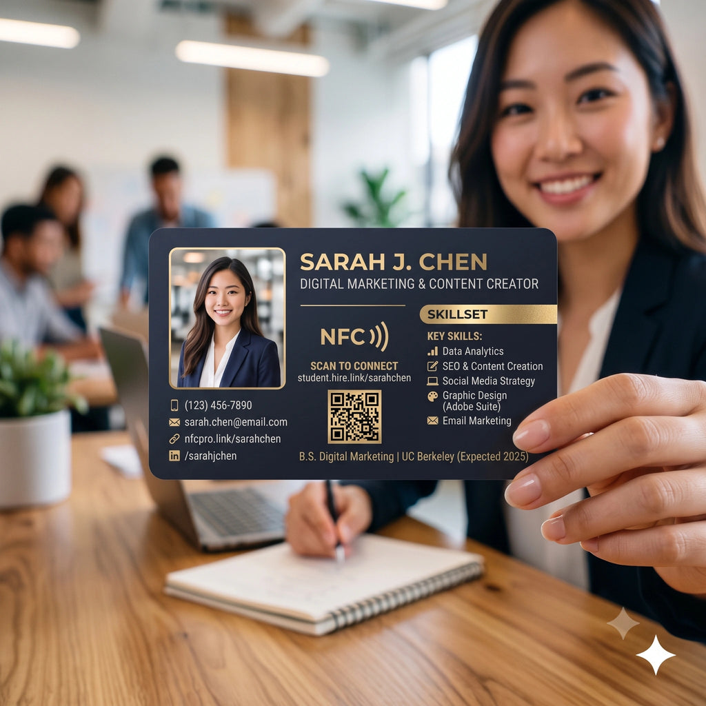 NFC Resume Card